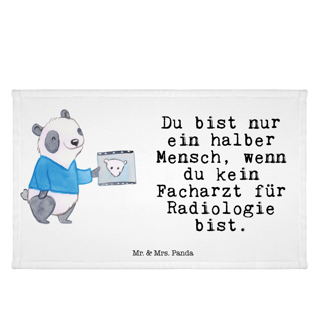 Handtuch Facharzt für Radiologie mit Herz Gästetuch, Reisehandtuch, Sport Handtuch, Frottier, Kinder Handtuch, Beruf, Ausbildung, Jubiläum, Abschied, Rente, Kollege, Kollegin, Geschenk, Schenken, Arbeitskollege, Mitarbeiter, Firma, Danke, Dankeschön