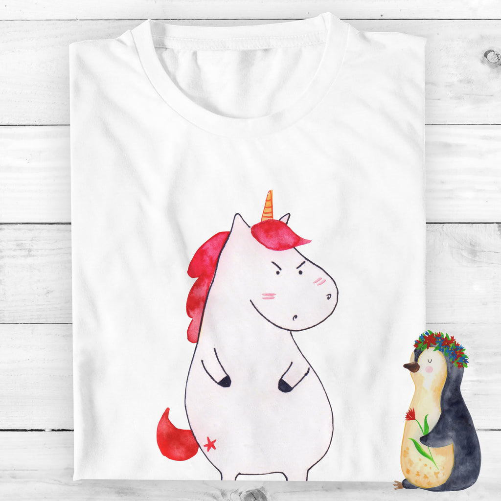 Personalisiertes T-Shirt Einhorn Wut T-Shirt Personalisiert, T-Shirt mit Namen, T-Shirt mit Aufruck, Männer, Frauen, Wunschtext, Bedrucken, Einhorn, Einhörner, Einhorn Deko, Pegasus, Unicorn, Realität, Ansage, lustlos, nein, Büro, Arbeit, wütend, dumme Fragen, lustig, Spaß, Geschenk