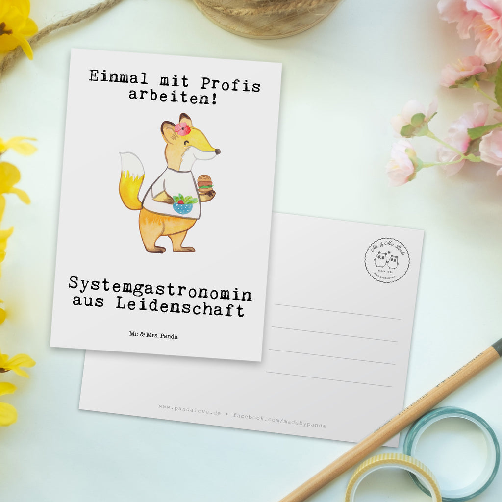 Postkarte Systemgastronomin aus Leidenschaft Postkarte, Karte, Geschenkkarte, Grußkarte, Einladung, Ansichtskarte, Geburtstagskarte, Einladungskarte, Dankeskarte, Ansichtskarten, Einladung Geburtstag, Einladungskarten Geburtstag, Beruf, Ausbildung, Jubiläum, Abschied, Rente, Kollege, Kollegin, Geschenk, Schenken, Arbeitskollege, Mitarbeiter, Firma, Danke, Dankeschön