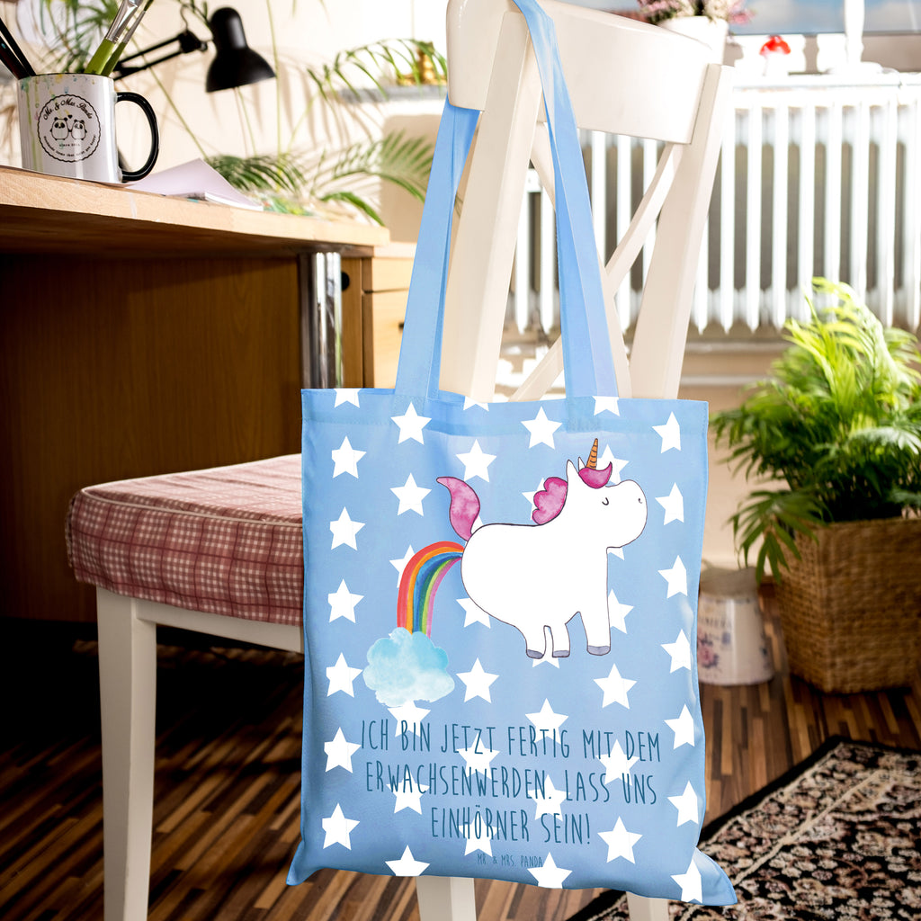 Tragetasche Einhorn Pupsend Beuteltasche, Beutel, Einkaufstasche, Jutebeutel, Stoffbeutel, Tasche, Shopper, Umhängetasche, Strandtasche, Schultertasche, Stofftasche, Tragetasche, Badetasche, Jutetasche, Einkaufstüte, Laptoptasche, Einhorn, Einhörner, Einhorn Deko, Pegasus, Unicorn, Pups, Regenbogen, Glitzer, Einhornpower, Erwachsenwerden, Spaß, lustig, Freundin