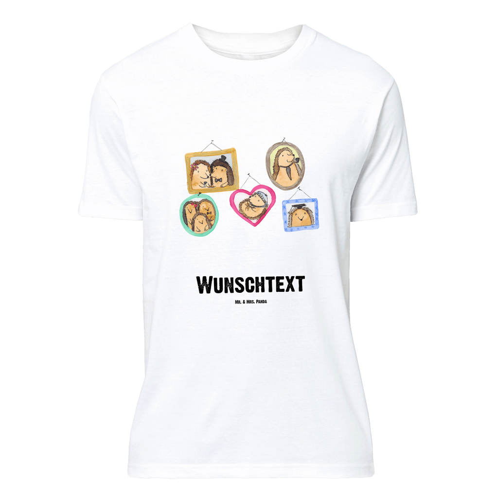 Personalisiertes T-Shirt Igel Familie T-Shirt Personalisiert, T-Shirt mit Namen, T-Shirt mit Aufruck, Männer, Frauen, Familie, Vatertag, Muttertag, Bruder, Schwester, Mama, Papa, Oma, Opa, Liebe, Igel, Bilder, Zusammenhalt, Glück