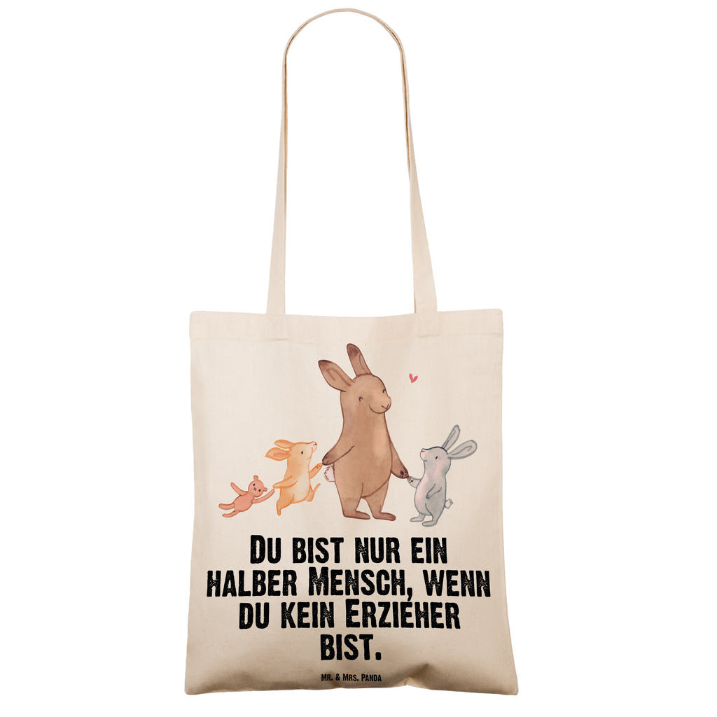 Tragetasche Erzieher mit Herz Beuteltasche, Beutel, Einkaufstasche, Jutebeutel, Stoffbeutel, Tasche, Shopper, Umhängetasche, Strandtasche, Schultertasche, Stofftasche, Tragetasche, Badetasche, Jutetasche, Einkaufstüte, Laptoptasche, Beruf, Ausbildung, Jubiläum, Abschied, Rente, Kollege, Kollegin, Geschenk, Schenken, Arbeitskollege, Mitarbeiter, Firma, Danke, Dankeschön, Erzieher, Kindergärtner, Pädagoge