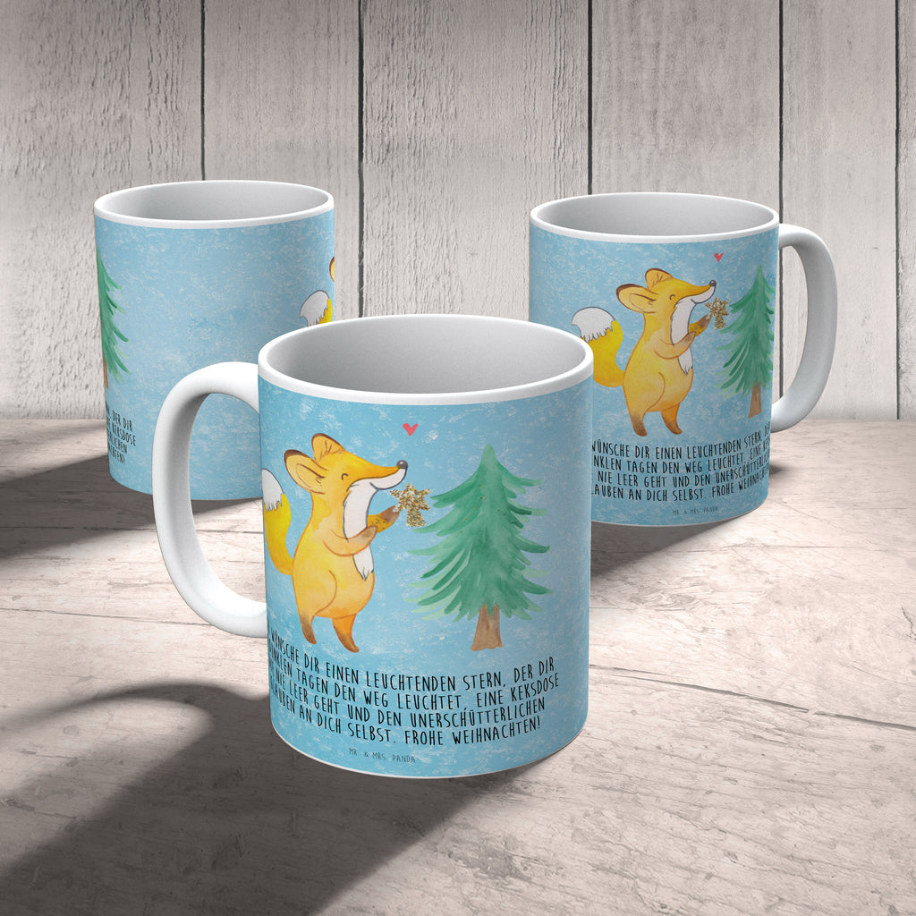 Tasse Fuchs  Weihnachtsbaum Tasse, Kaffeetasse, Teetasse, Becher, Kaffeebecher, Teebecher, Keramiktasse, Porzellantasse, Büro Tasse, Geschenk Tasse, Tasse Sprüche, Tasse Motive, Kaffeetassen, Tasse bedrucken, Designer Tasse, Cappuccino Tassen, Schöne Teetassen, Winter, Weihnachten, Weihnachtsdeko, Nikolaus, Advent, Heiligabend, Wintermotiv, Weihnachtsmann, Weihnachtstage, Fuchs, Schlittschuh, Weihnachtszeit, Weihnachtsdekoration