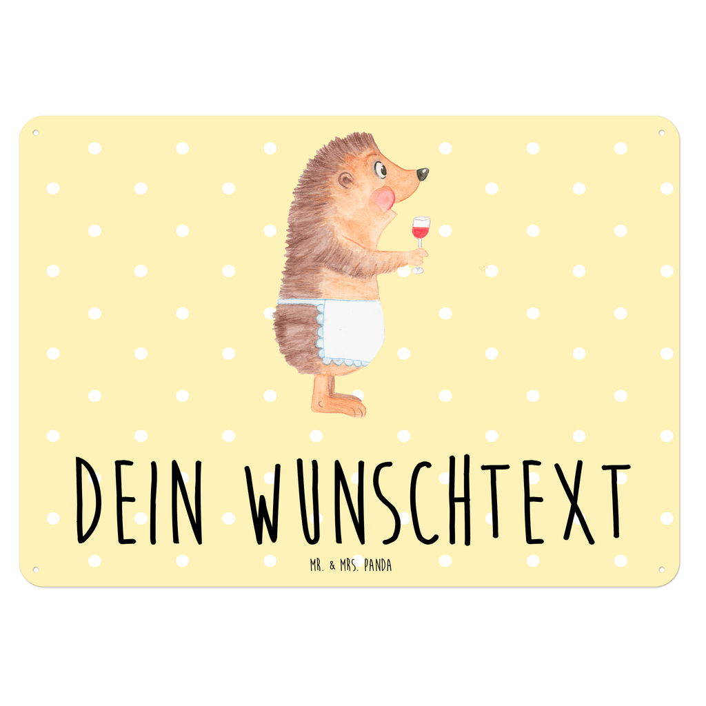 Personalisiertes Blechschild Igel Wein Blechschild, Metallschild, Geschenk Schild, Schild, Magnet-Metall-Schild, Deko Schild, Wandschild, Wand-Dekoration, Türschild, Tiermotive, Gute Laune, lustige Sprüche, Tiere, Wein Spruch, Igel, Geschenk Weintrinker, Geschenk Weinliebhaber, Wein Deko, Weinglas, Rotwein, Weißwein, Wein trinken