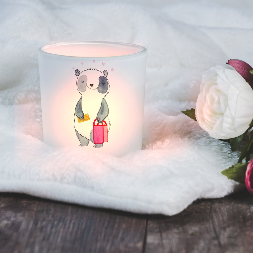 Personalisiertes Windlicht Panda Bester Shoppingpartner der Welt Personalisiertes Windlicht, Personalisiertes Windlicht Glas, Personalisiertes Teelichtglas, Personalisierter Teelichthalter, Personalisiertes Kerzenglas, Personalisierte Kerze, Personalisiertes Teelicht, Windlicht mit Namen, Windlicht Glas mit Namen, Teelichtglas mit Namen, Teelichthalter mit Namen, Teelichter mit Namen, Kerzenglas mit Namen, Kerze mit Namen, Teelicht mit Namen, Namenspersonalisierung, Name, selbst gestalten, Wunschtext, Bedrucken, für, Dankeschön, Geschenk, Schenken, Geburtstag, Geburtstagsgeschenk, Geschenkidee, Danke, Bedanken, Mitbringsel, Freude machen, Geschenktipp, Shoppingpartner, Shoppen, Begleitung, Partner, Freundin, Freund, bff, Shopping, Einkaufen, Shopping-Queen, Queen, Bester