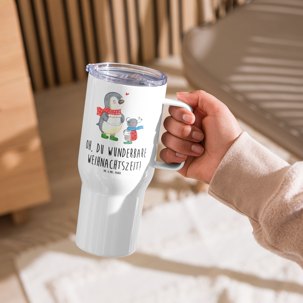 XXL Thermobecher Smörle Winterzeit Thermobecher, XL Thermobecher, Reisebecher, XL Reisetasse, Großer Thermobecher, Autobecher, Jumbo Becher, Winter, Weihnachten, Weihnachtsdeko, Nikolaus, Advent, Heiligabend, Wintermotiv, Weihnachtszeit, Weihnachtsgruß, Weihnachten Grüße