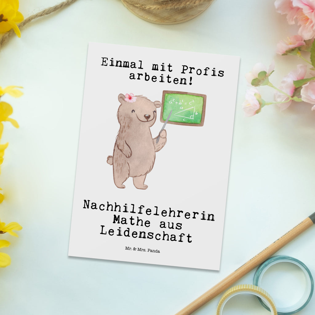 Postkarte Nachhilfelehrerin Mathe aus Leidenschaft Postkarte, Karte, Geschenkkarte, Grußkarte, Einladung, Ansichtskarte, Geburtstagskarte, Einladungskarte, Dankeskarte, Ansichtskarten, Einladung Geburtstag, Einladungskarten Geburtstag, Beruf, Ausbildung, Jubiläum, Abschied, Rente, Kollege, Kollegin, Geschenk, Schenken, Arbeitskollege, Mitarbeiter, Firma, Danke, Dankeschön, Mathematik Nachhilfelehrerin, Mathe Nachhilfe, Nachhilfeunterrricht