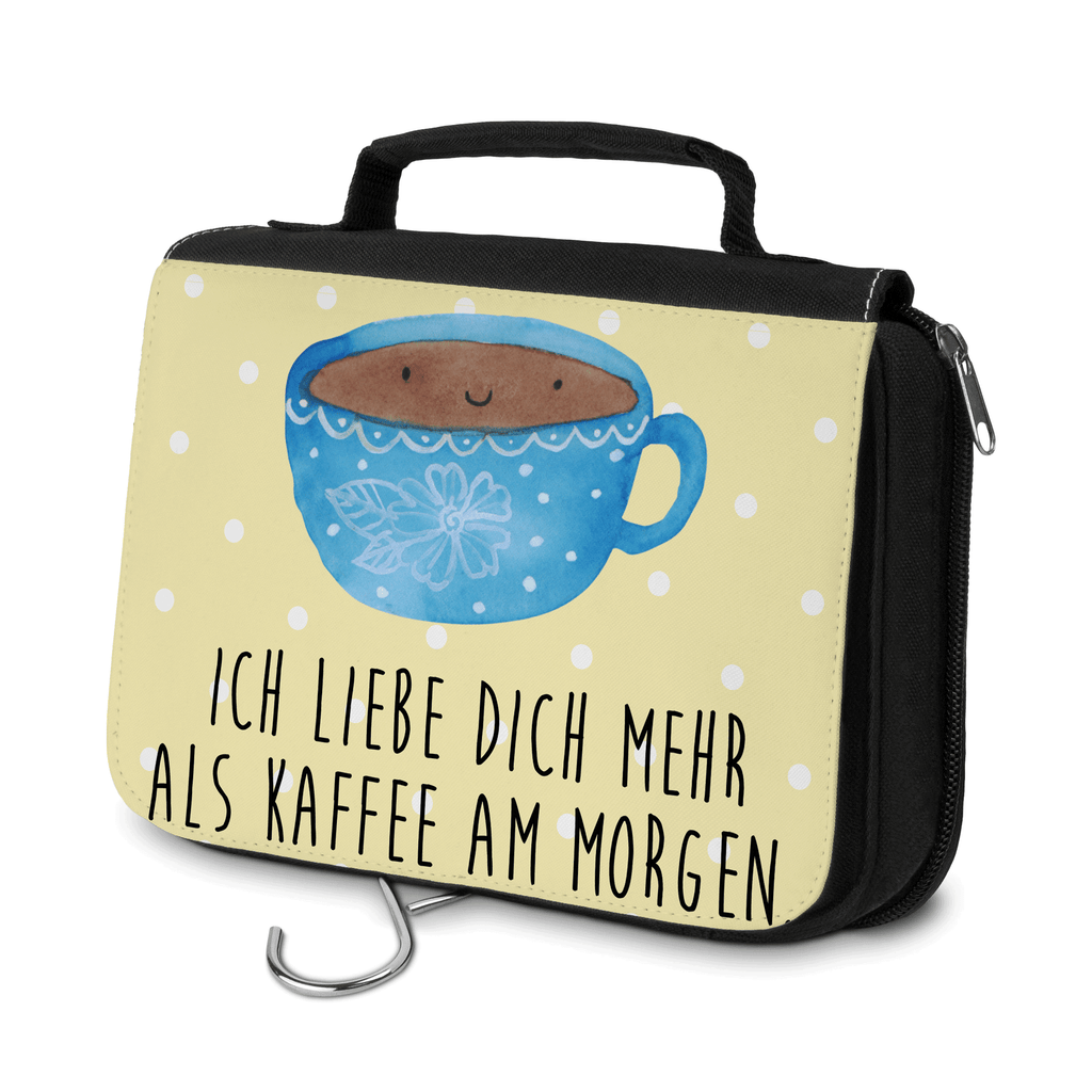 Kulturbeutel Kaffee Tasse Kulturbeutel, Zum Aufhängen, Waschtasche, Kosmetiktasche, Damen, Herren, Aufbewahrungstasche, Schminktasche, Kosmetikbeutel, Organizer, Kulturtasche, Schminkutensil, Tiermotive, Gute Laune, lustige Sprüche, Tiere, Kaffee, Tasse, Liebe, Geschmack, Genuss, Glücklich