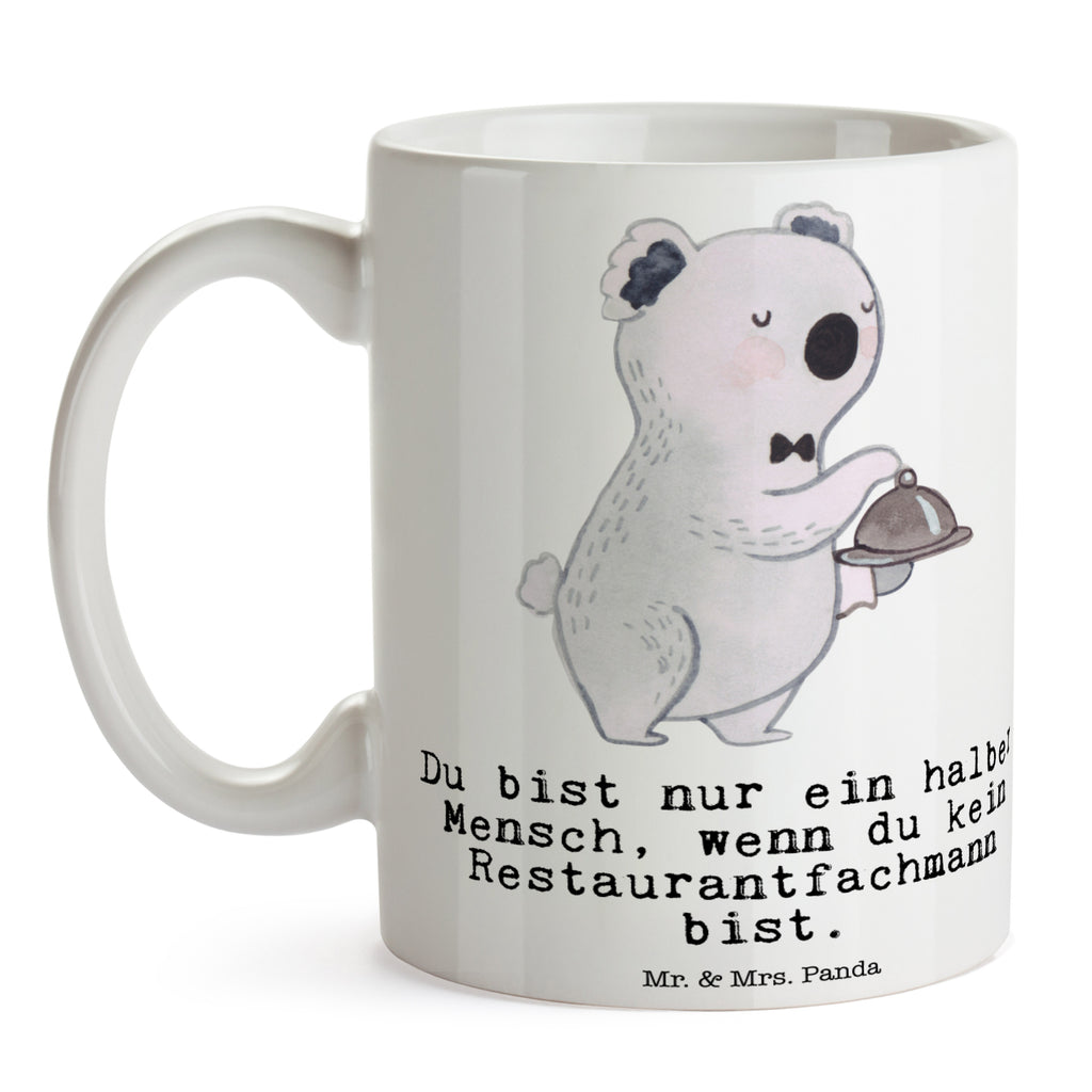 Tasse Restaurantfachmann mit Herz Tasse, Kaffeetasse, Teetasse, Becher, Kaffeebecher, Teebecher, Keramiktasse, Porzellantasse, Büro Tasse, Geschenk Tasse, Tasse Sprüche, Tasse Motive, Kaffeetassen, Tasse bedrucken, Designer Tasse, Cappuccino Tassen, Schöne Teetassen, Beruf, Ausbildung, Jubiläum, Abschied, Rente, Kollege, Kollegin, Geschenk, Schenken, Arbeitskollege, Mitarbeiter, Firma, Danke, Dankeschön, Restaurantfachmann, Kellner, Servicefachkraft, Restaurant