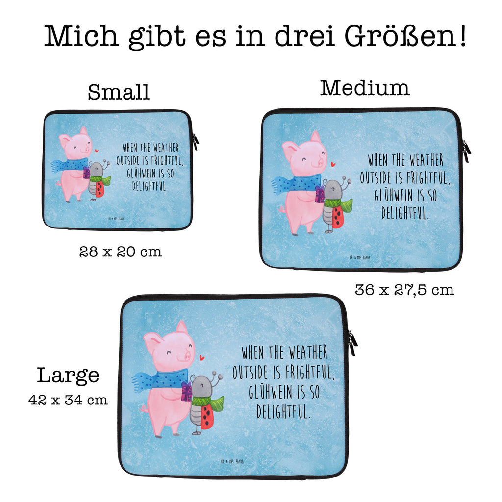 Notebook Tasche Glühschwein Smörle Notebook Tasche, Laptop, Computertasche, Tasche, Notebook-Tasche, Notebook-Reisehülle, Notebook Schutz, Winter, Weihnachten, Weihnachtsdeko, Nikolaus, Advent, Heiligabend, Wintermotiv, Handgezeichnetes Glühschwein, Kreatives Glühschwein Design, Winterlicher Glühwein Spruch, Glühwein Liebhaber Geschenk, Herzliches Marienkäfer Motiv, Marienkäfer in Winterkleidung, Glühwein ist köstlich Spruch, Smörle der stolze Marienkäfer, Süßer Marienkäfer gibt Geschenk, Romantische Geschenkidee Glühwein