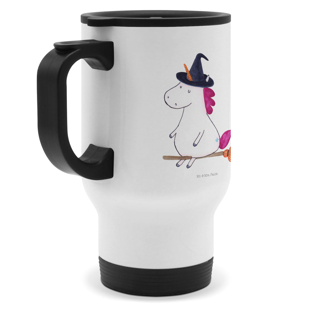 Thermobecher Einhorn Hexe Thermobecher, To Go Becher, Thermotasse, Kaffeebecher, Isolierbecher, Thermobecher To Go, Warmhaltetasse, Edelstahlbecher, Reisebecher, Tasse mit Deckel, Thermobecher für 400 ml, Kaffeetasse zum Mitnehmen, Tasse zum Mitnehmen, Spülmaschinenfest, Einhorn, Einhörner, Einhorn Deko, Pegasus, Unicorn, Frau, Ehefrau, Hexe, Teufel, Engel, Verrückte, Freundin, Leben, Zicke