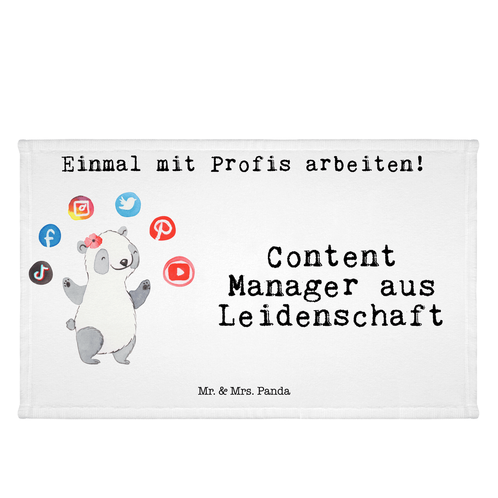 Handtuch Content Manager aus Leidenschaft Gästetuch, Reisehandtuch, Sport Handtuch, Frottier, Kinder Handtuch, Beruf, Ausbildung, Jubiläum, Abschied, Rente, Kollege, Kollegin, Geschenk, Schenken, Arbeitskollege, Mitarbeiter, Firma, Danke, Dankeschön