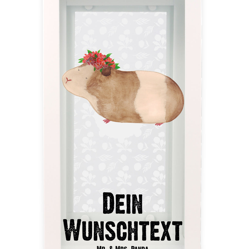 Personalisierte Deko Laterne Meerschweinchen weise Gartenlampe, Gartenleuchte, Gartendekoration, Gartenlicht, Laterne kleine Laternen, XXL Laternen, Laterne groß, Tiermotive, Gute Laune, lustige Sprüche, Tiere, Meerschweinchen, Meerie, Meeries, Wunder, Blumenkind, Realität, Spruch, Weisheit, Motivation, Wunderland