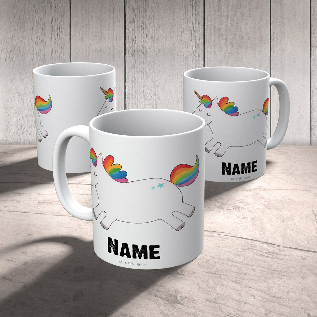 Personalisierte Tasse Einhorn Happy Personalisierte Tasse, Namenstasse, Wunschname, Personalisiert, Tasse, Namen, Drucken, Tasse mit Namen, Einhorn, Einhörner, Einhorn Deko, Pegasus, Unicorn, glücklich, fröhlich, Spaß, Freude, Lebensfreude, witzig, spannend, Lächeln, Lachen