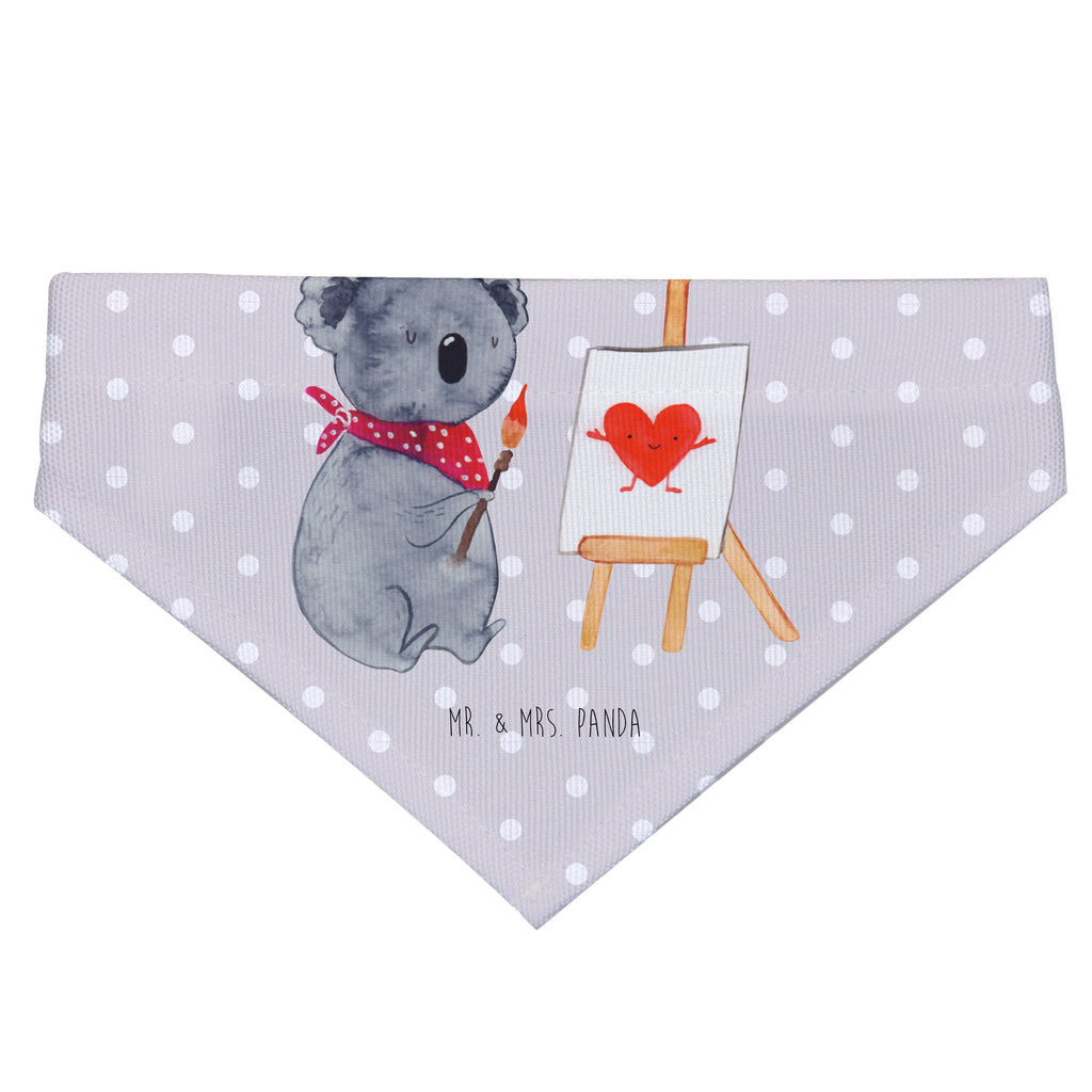 Hundehalstuch Koala Künstler Hundehalstuch, Halstuch, Hunde, Tuch, mittel, mittelgroße Hunde, Koala, Koalabär, Liebe, Liebensbeweis, Liebesgeschenk, Gefühle, Künstler, zeichnen