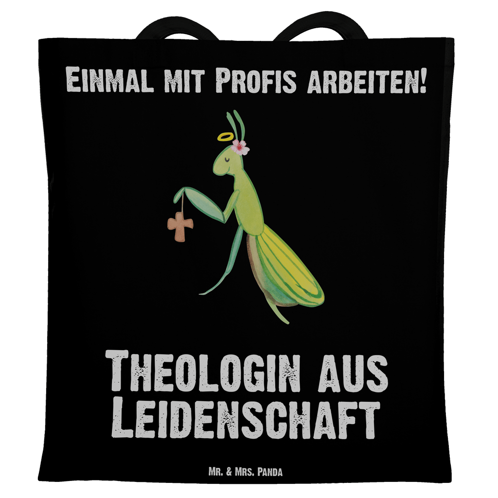 Tragetasche Theologin aus Leidenschaft Beuteltasche, Beutel, Einkaufstasche, Jutebeutel, Stoffbeutel, Tasche, Shopper, Umhängetasche, Strandtasche, Schultertasche, Stofftasche, Tragetasche, Badetasche, Jutetasche, Einkaufstüte, Laptoptasche, Beruf, Ausbildung, Jubiläum, Abschied, Rente, Kollege, Kollegin, Geschenk, Schenken, Arbeitskollege, Mitarbeiter, Firma, Danke, Dankeschön