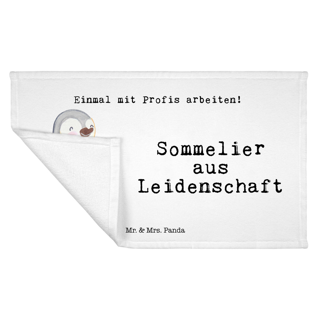 Handtuch Sommelier aus Leidenschaft Gästetuch, Reisehandtuch, Sport Handtuch, Frottier, Kinder Handtuch, Beruf, Ausbildung, Jubiläum, Abschied, Rente, Kollege, Kollegin, Geschenk, Schenken, Arbeitskollege, Mitarbeiter, Firma, Danke, Dankeschön