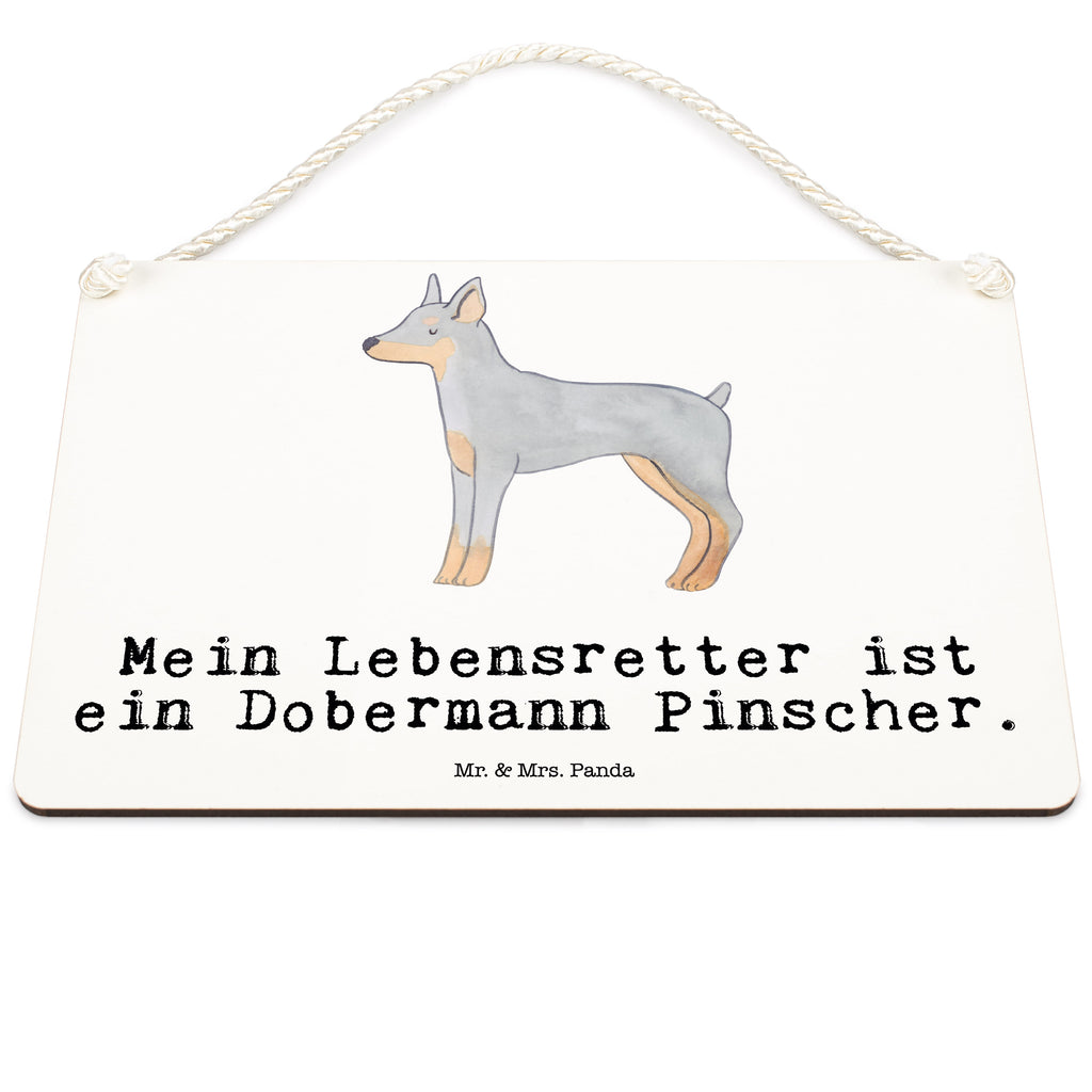 Deko Schild Dobermann Pinscher Lebensretter Dekoschild, Deko Schild, Schild, Tür Schild, Türschild, Holzschild, Wandschild, Wanddeko, Hund, Hunderasse, Rassehund, Hundebesitzer, Geschenk, Tierfreund, Schenken, Welpe, Dobermann Pinscher