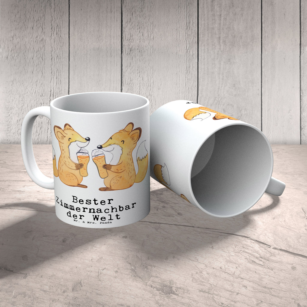 Tasse Fuchs Bester Zimmernachbar der Welt Tasse, Kaffeetasse, Teetasse, Becher, Kaffeebecher, Teebecher, Keramiktasse, Porzellantasse, Büro Tasse, Geschenk Tasse, Tasse Sprüche, Tasse Motive, Kaffeetassen, Tasse bedrucken, Designer Tasse, Cappuccino Tassen, Schöne Teetassen, für, Dankeschön, Geschenk, Schenken, Geburtstag, Geburtstagsgeschenk, Geschenkidee, Danke, Bedanken, Mitbringsel, Freude machen, Geschenktipp, Zimmernachbar, Zimmernachbarn, Zimmer, Krankenhaus, Patient, Kollegin, Wohnheim, Nachbar, WG, Studentenwohnheim