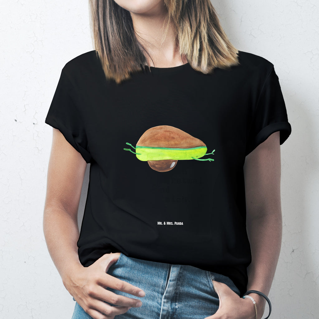 T-Shirt Standard Avocado Yoga T-Shirt, Shirt, Tshirt, Lustiges T-Shirt, T-Shirt mit Spruch, Party, Junggesellenabschied, Jubiläum, Geburstag, Herrn, Damen, Männer, Frauen, Schlafshirt, Nachthemd, Sprüche, Avocado, Veggie, Vegan, Gesund, Avocado Yoga Vegan