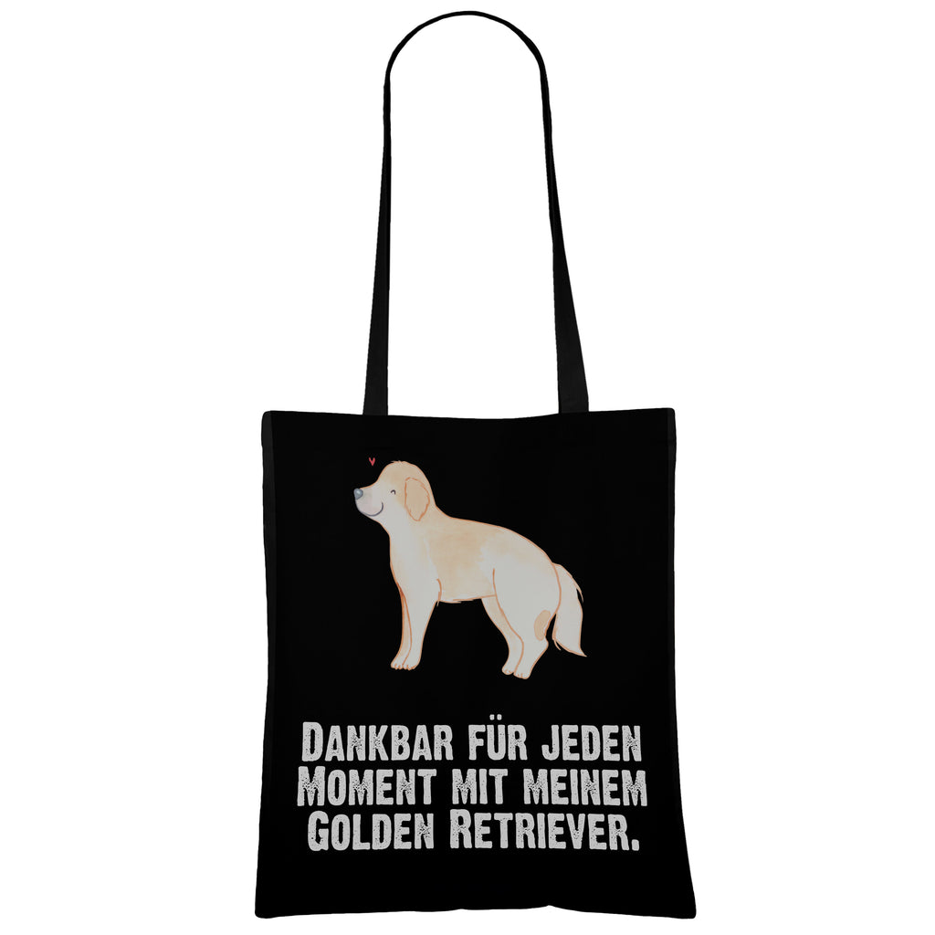 Tragetasche Golden Retriever Moment Beuteltasche, Beutel, Einkaufstasche, Jutebeutel, Stoffbeutel, Tasche, Shopper, Umhängetasche, Strandtasche, Schultertasche, Stofftasche, Tragetasche, Badetasche, Jutetasche, Einkaufstüte, Laptoptasche, Hund, Hunderasse, Rassehund, Hundebesitzer, Geschenk, Tierfreund, Schenken, Welpe, Golden Retriever, Goldie Hund