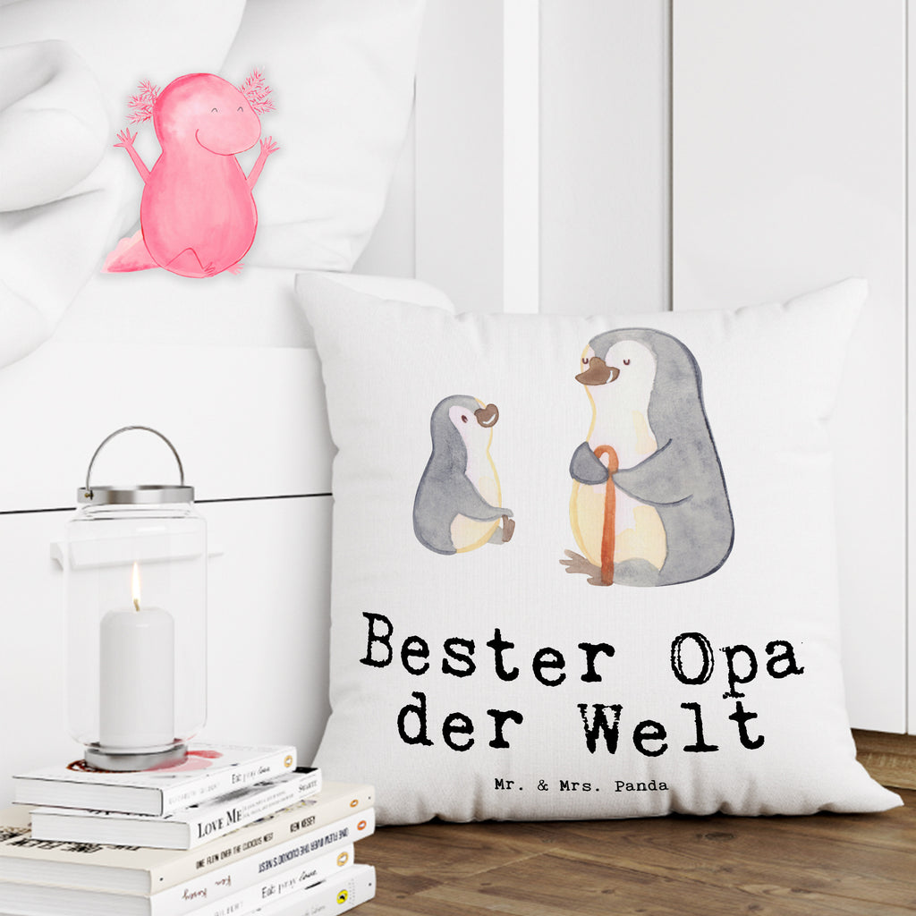 40x40 Kissen Pinguin Bester Opa der Welt Kissenhülle, Kopfkissen, Sofakissen, Dekokissen, Motivkissen, sofakissen, sitzkissen, Kissen, Kissenbezüge, Kissenbezug 40x40, Kissen 40x40, Kissenhülle 40x40, Zierkissen, Couchkissen, Dekokissen Sofa, Sofakissen 40x40, Dekokissen 40x40, Kopfkissen 40x40, Kissen 40x40 Waschbar, für, Dankeschön, Geschenk, Schenken, Geburtstag, Geburtstagsgeschenk, Geschenkidee, Danke, Bedanken, Mitbringsel, Freude machen, Geschenktipp, Großvater, Grossvater, Opa, Opi. Großpapa, Großeltern, Enkel, Enkelin, Enkelkind, Kleinigkeit, Oppa, Oppi, Bester