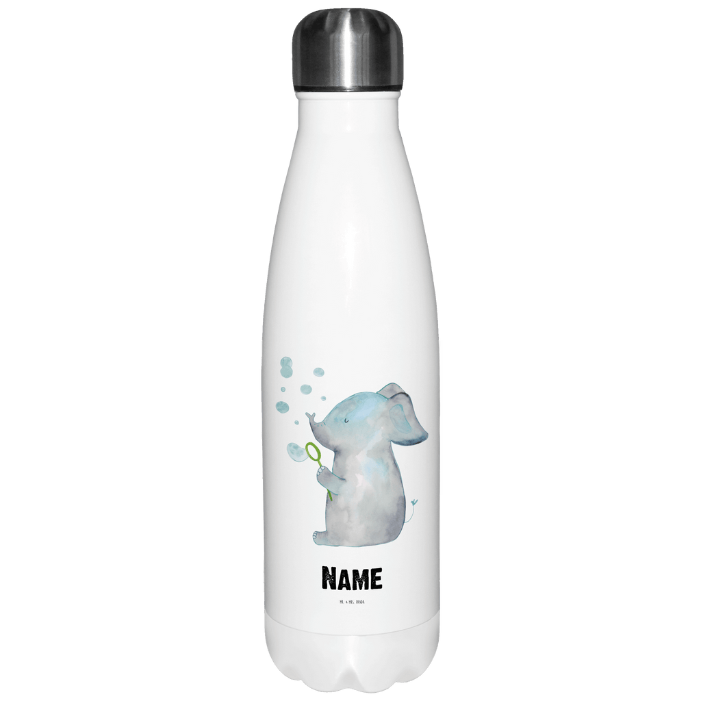 Personalisierte Thermosflasche Elefant Seifenblasen Personalisierte Isolierflasche, Personalisierte Thermoflasche, Personalisierte Trinkflasche, Trinkflasche Mit Namen, Wunschname, Bedrucken, Namensflasche, Tiermotive, Gute Laune, lustige Sprüche, Tiere, Elefant, Elefanten, Dickhäuter, Rüsseltier, Seifenblasen, Liebe, Heimat, Gefühl. Daheim, Liebesbeweis, Liebesspruch