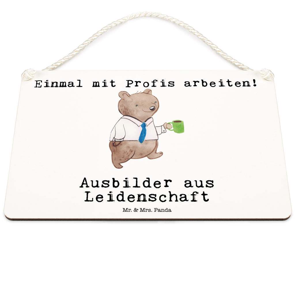 Deko Schild Ausbilder aus Leidenschaft Dekoschild, Deko Schild, Schild, Tür Schild, Türschild, Holzschild, Wandschild, Wanddeko, Beruf, Ausbildung, Jubiläum, Abschied, Rente, Kollege, Kollegin, Geschenk, Schenken, Arbeitskollege, Mitarbeiter, Firma, Danke, Dankeschön, Ausbilder, Tutor, Ausbilderprüfung