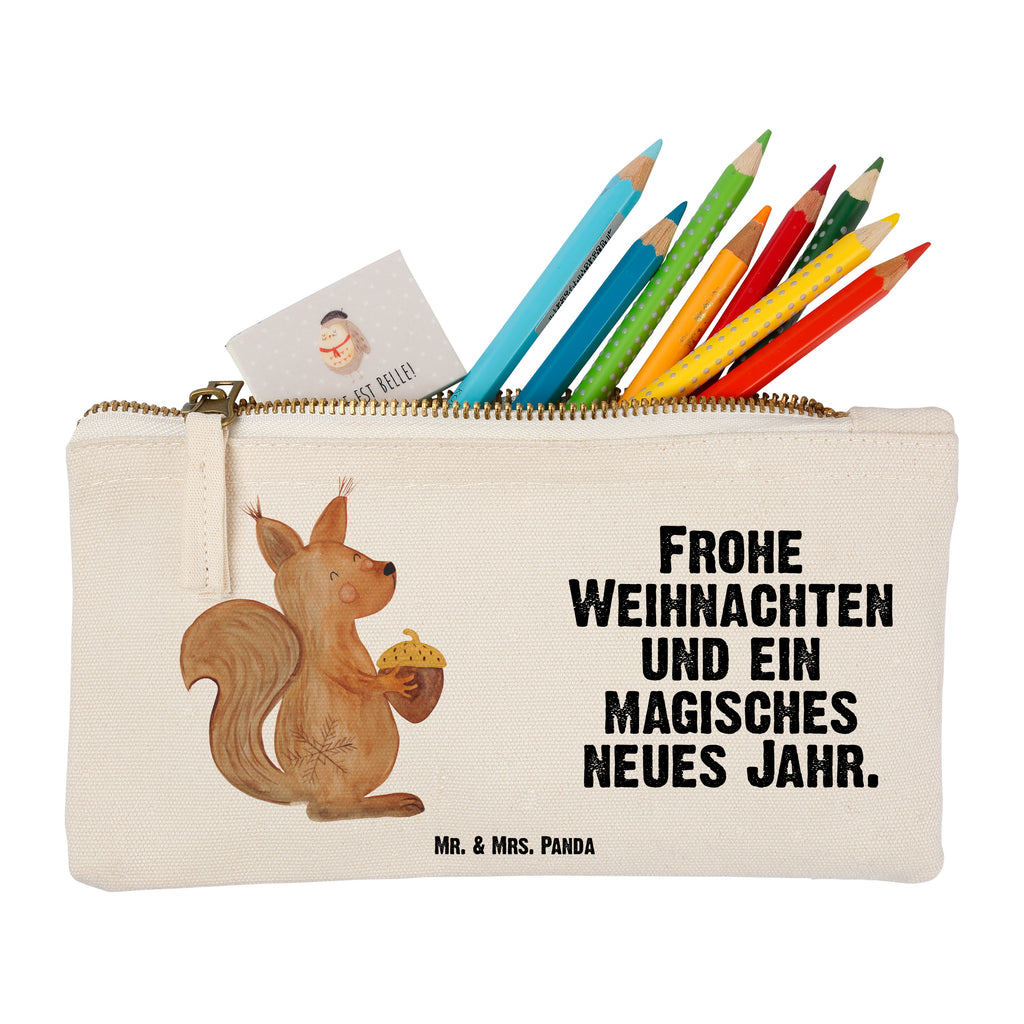 Schminktasche Eichhörnchen Weihnachtszeit Schminktasche, Kosmetiktasche, Kosmetikbeutel, Stiftemäppchen, Etui, Federmappe, Makeup, XXL, Schminketui, Kosmetiketui, Schlamperetui, Winter, Weihnachten, Weihnachtsdeko, Nikolaus, Advent, Heiligabend, Wintermotiv, Frohe Weihnachten, Frohes neues Jahr, Guten Rutsch, Weihnachtsmotiv, Weihnachtsgruß, Neujahr, Vogel