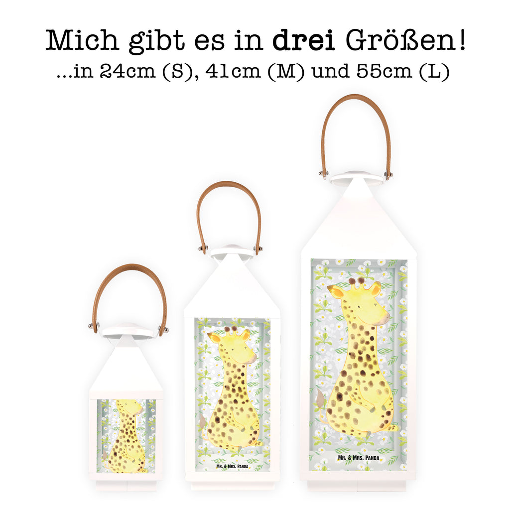 Deko Laterne Giraffe Zufrieden Gartenlampe, Gartenleuchte, Gartendekoration, Gartenlicht, Laterne kleine Laternen, XXL Laternen, Laterne groß, Afrika, Wildtiere, Giraffe, Zufrieden, Glück, Abenteuer