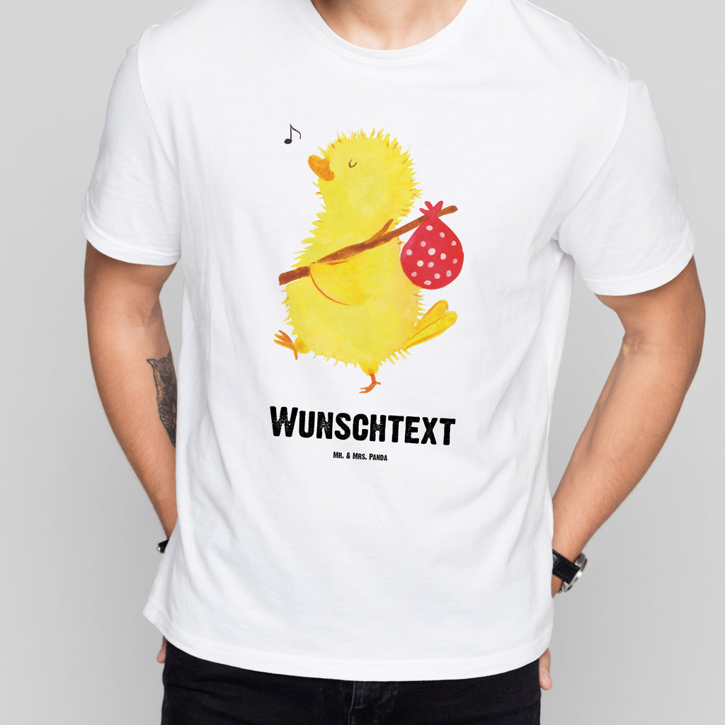 Personalisiertes T-Shirt Küken Wanderer T-Shirt Personalisiert, T-Shirt mit Namen, T-Shirt mit Aufruck, Männer, Frauen, Wunschtext, Bedrucken, Ostern, Osterhase, Ostergeschenke, Osternest, Osterdeko, Geschenke zu Ostern, Ostern Geschenk, Ostergeschenke Kinder, Ostern Kinder, Küken, Osterei, Ostereier, Ei, Frühlingsgefühle, Freude, Grüße, liebe Grüße, Frohe Ostern, Ostergrüße, Flausen, Wunder, Reisen, Weltenbummler, Zeit, Zeitmanagement, Backpacker