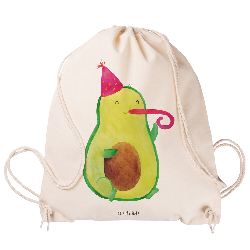 Sportbeutel Avocado Feier Sportbeutel, Turnbeutel, Beutel, Sporttasche, Tasche, Stoffbeutel, Sportbeutel Kinder, Gymsack, Beutel Rucksack, Kleine Sporttasche, Sportzubehör, Turnbeutel Baumwolle, Avocado, Veggie, Vegan, Gesund, Party, Feierlichkeit, Feier, Fete, Geburtstag, Gute Laune, Tröte