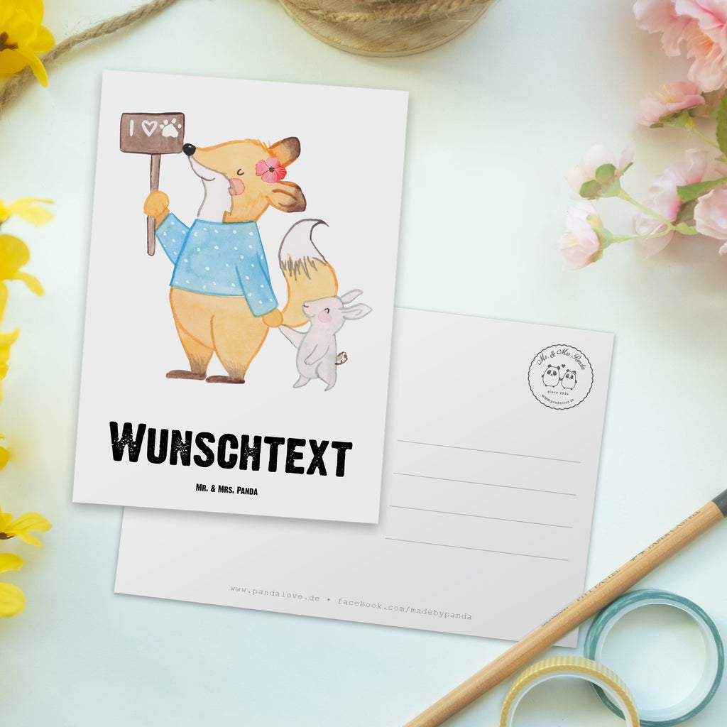 Personalisierte Postkarte Tierschützerin mit Herz Postkarte mit Namen, Postkarte bedrucken, Postkarte mit Wunschtext, Postkarte personalisierbar, Geschenkkarte mit Namen, Grußkarte mit Namen, Karte mit Namen, Einladung mit Namen, Ansichtskarte mit Namen, Geschenkkarte mit Wunschtext, Grußkarte mit Wunschtext, Karte mit Wunschtext, Einladung mit Wunschtext, Ansichtskarte mit Wunschtext, Beruf, Ausbildung, Jubiläum, Abschied, Rente, Kollege, Kollegin, Geschenk, Schenken, Arbeitskollege, Mitarbeiter, Firma, Danke, Dankeschön