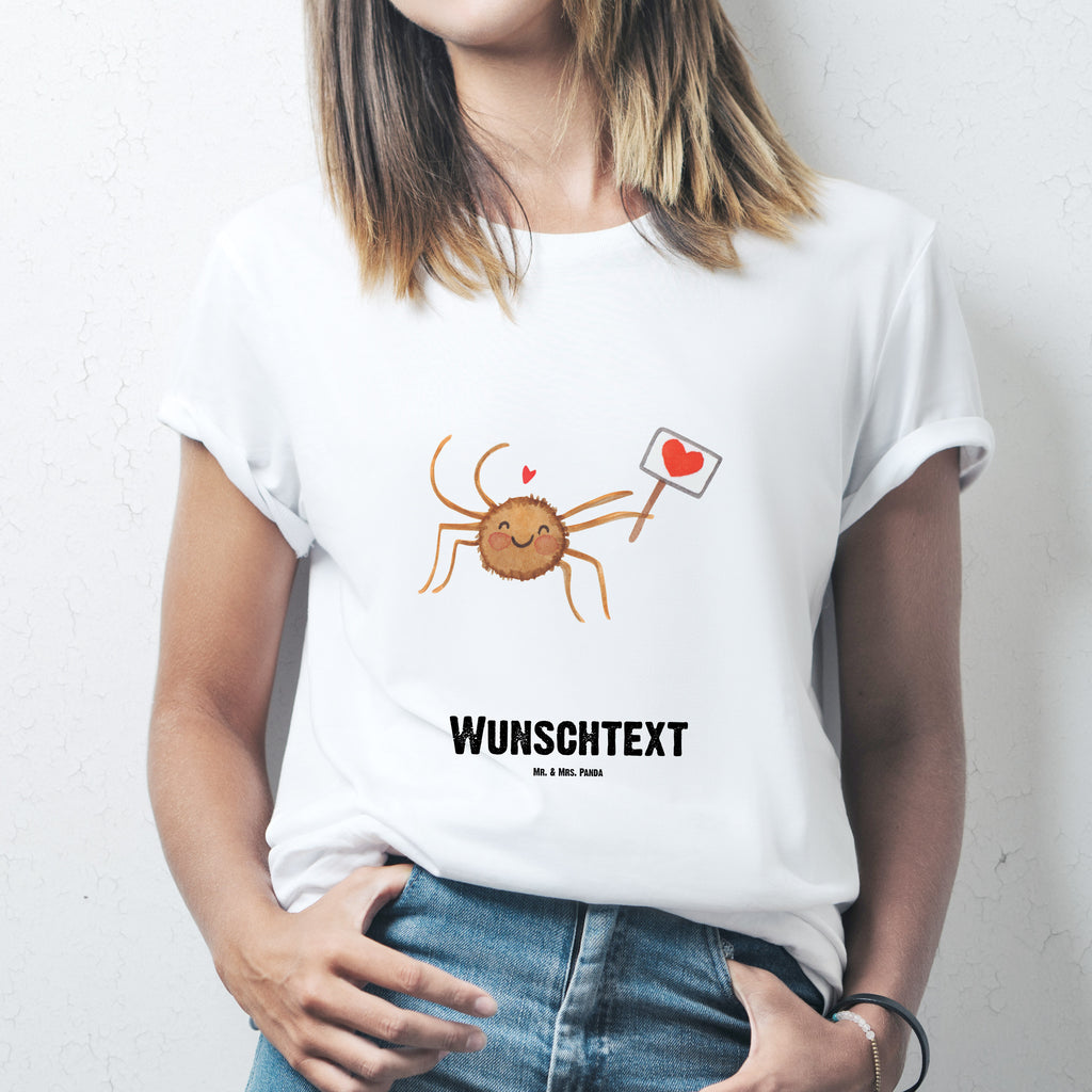 Personalisiertes T-Shirt Spinne Agathe Motivation T-Shirt Personalisiert, T-Shirt mit Namen, T-Shirt mit Aufruck, Männer, Frauen, Spinne Agathe, Spinne, Agathe, Videos, Merchandise, Motivation, Glück, Liebe, Vertrauen, Dankeschön