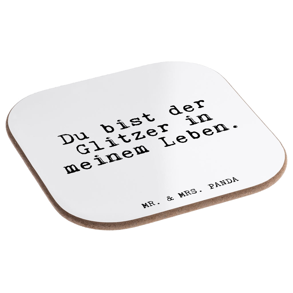 Quadratische Untersetzer Fun Talk Du bist der Glitzer in meinem Leben. Untersetzer, Bierdeckel, Glasuntersetzer, Untersetzer Gläser, Getränkeuntersetzer, Untersetzer aus Holz, Untersetzer für Gläser, Korkuntersetzer, Untersetzer Holz, Holzuntersetzer, Tassen Untersetzer, Untersetzer Design, Spruch, Sprüche, lustige Sprüche, Weisheiten, Zitate, Spruch Geschenke, Glizer Spruch Sprüche Weisheiten Zitate Lustig Weisheit Worte