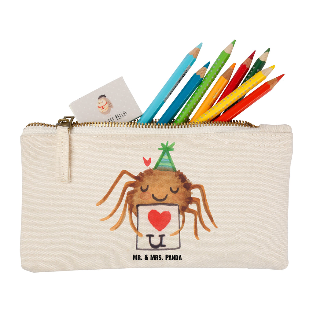 Schminktasche Spinne Agathe Brief Schminktasche, Kosmetiktasche, Kosmetikbeutel, Stiftemäppchen, Etui, Federmappe, Makeup, XXL, Schminketui, Kosmetiketui, Schlamperetui, Spinne Agathe, Spinne, Agathe, Videos, Merchandise, Liebesbeweis, Ich Liebe dich, Heiratsantrag, Verliebt, Liebespaar, Liebesgeschenk, Treuebeweis, Treuetest