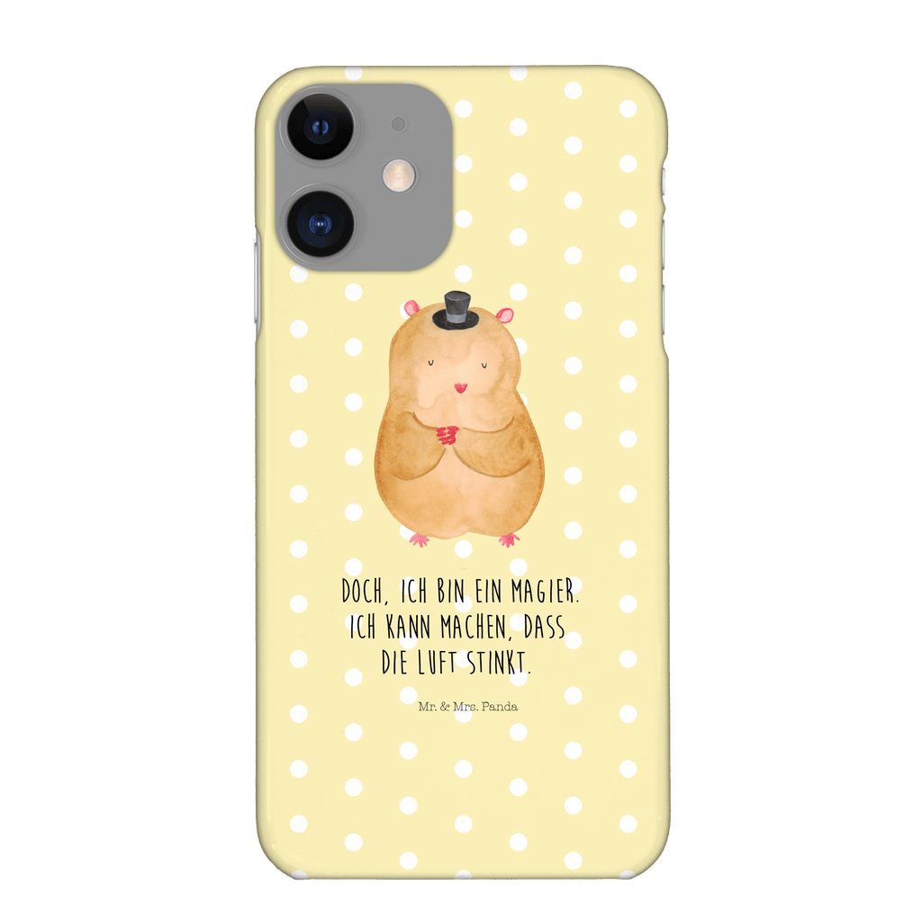 Handyhülle Hamster Hut Handyhülle, Handycover, Cover, Handy, Hülle, Iphone 10, Iphone X, Tiermotive, Gute Laune, lustige Sprüche, Tiere, Hamster, Hut, Magier, Zylinder, Zwerghamster, Zauberer