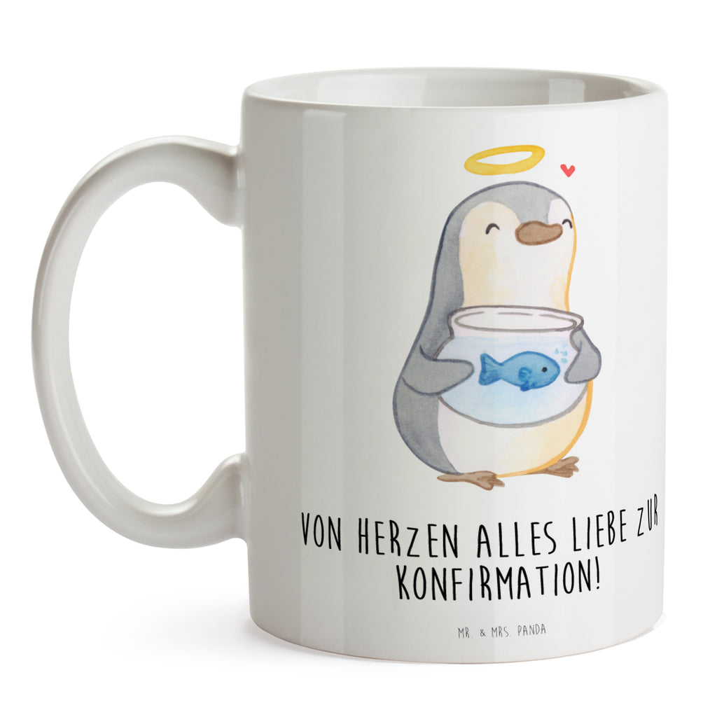 Tasse Pinguin Fisch Tasse, Kaffeetasse, Teetasse, Becher, Kaffeebecher, Teebecher, Keramiktasse, Porzellantasse, Büro Tasse, Geschenk Tasse, Tasse Sprüche, Tasse Motive, Kaffeetassen, Tasse bedrucken, Designer Tasse, Cappuccino Tassen, Schöne Teetassen, Konfirmation, Kommunion, Jugendweihe, Konfirmation Geschenk, Fisch, Fisch Deko, Zuversicht, Vertrauen