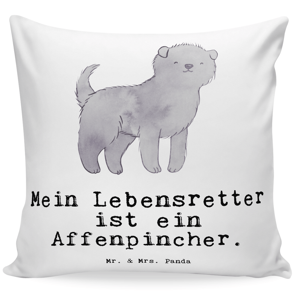 40x40 Kissen Affenpincher Lebensretter Kissenhülle, Kopfkissen, Sofakissen, Dekokissen, Motivkissen, Hund, Hunderasse, Rassehund, Hundebesitzer, Geschenk, Tierfreund, Schenken, Welpe, Affenpincher