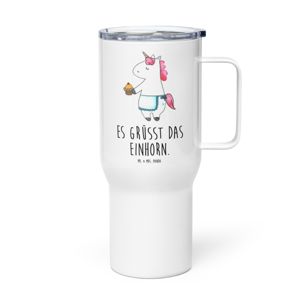 XXL Thermobecher Einhorn Muffin Thermobecher, XL Thermobecher, Reisebecher, XL Reisetasse, Großer Thermobecher, Autobecher, Jumbo Becher, Einhorn, Einhörner, Einhorn Deko, Pegasus, Unicorn, Geburtstag, Backen, Muffin, Kekse, Geburtstagsgrüße, Glückwünsche, Liebesgrüße, Grüße