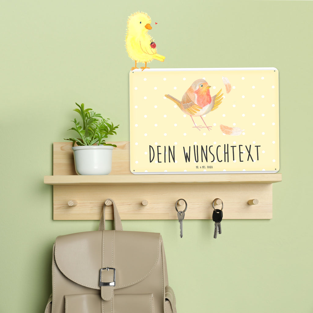 Personalisiertes Blechschild Rotkehlchen Federn Blechschild, Metallschild, Geschenk Schild, Schild, Magnet-Metall-Schild, Deko Schild, Wandschild, Wand-Dekoration, Türschild, Tiermotive, Gute Laune, lustige Sprüche, Tiere, What if i fall, Rotkehlchen, Spruch Motivation, Spruch Mut, Vogel, Motivation Sprüche, Motivationsbilder, fliegen