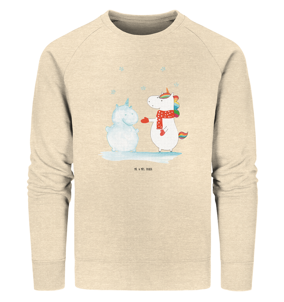 Organic Pullover Einhorn Schneemann Pullover, Pullover Männer, Pullover Frauen, Sweatshirt, Sweatshirt Männer, Sweatshirt Frauen, Unisex, Einhorn, Einhörner, Einhorn Deko, Pegasus, Unicorn, Schneemann, Winter, Schnee, Kuchen, Weihnachten, kalt, Mütze, Handschuhe, X-Mas