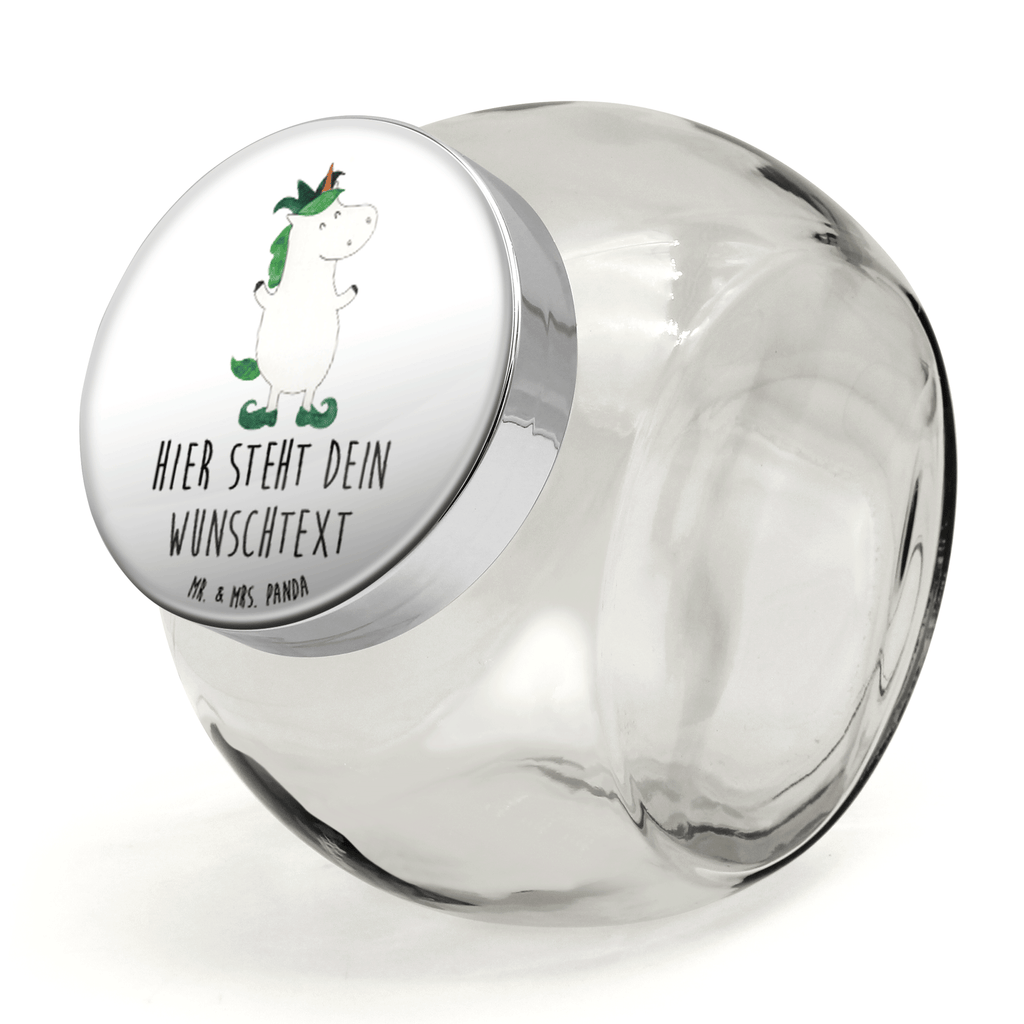 Personalisiertes Bonbonglas Einhorn Joker Vorratsdose, Vorratsbehälter, Süßigkeitenglas, Süßigkeitendose, Kaffeedose, Müslidose, Teedose, Keksbehälter, Keksedose, Glasdose, Glasbälter, Vorratsglas, Küchenbehälter, Aufbewahrungsdose, Aufbewahungsglas, Gewürzdose, Küchenorganizer, Snackdose, Einhorn, Einhörner, Einhorn Deko, Pegasus, Unicorn, Hofnarr, Kasper, Gaukler, Mittelalter