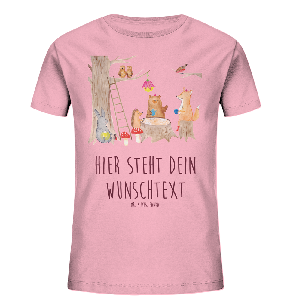 Personalisiertes Kinder T-Shirt Waldtiere Picknick Personalisiertes Kinder T-Shirt, Tiermotive, Gute Laune, lustige Sprüche, Tiere, Waldtiere, Picknick, Wald, Fuchs, Hase, Igel, Maus, Eichhörnchen