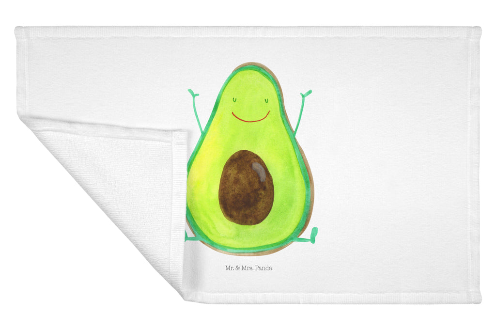 Handtuch Avocado Happy Gästetuch, Reisehandtuch, Sport Handtuch, Frottier, Kinder Handtuch, Avocado, Veggie, Vegan, Gesund, Chaos