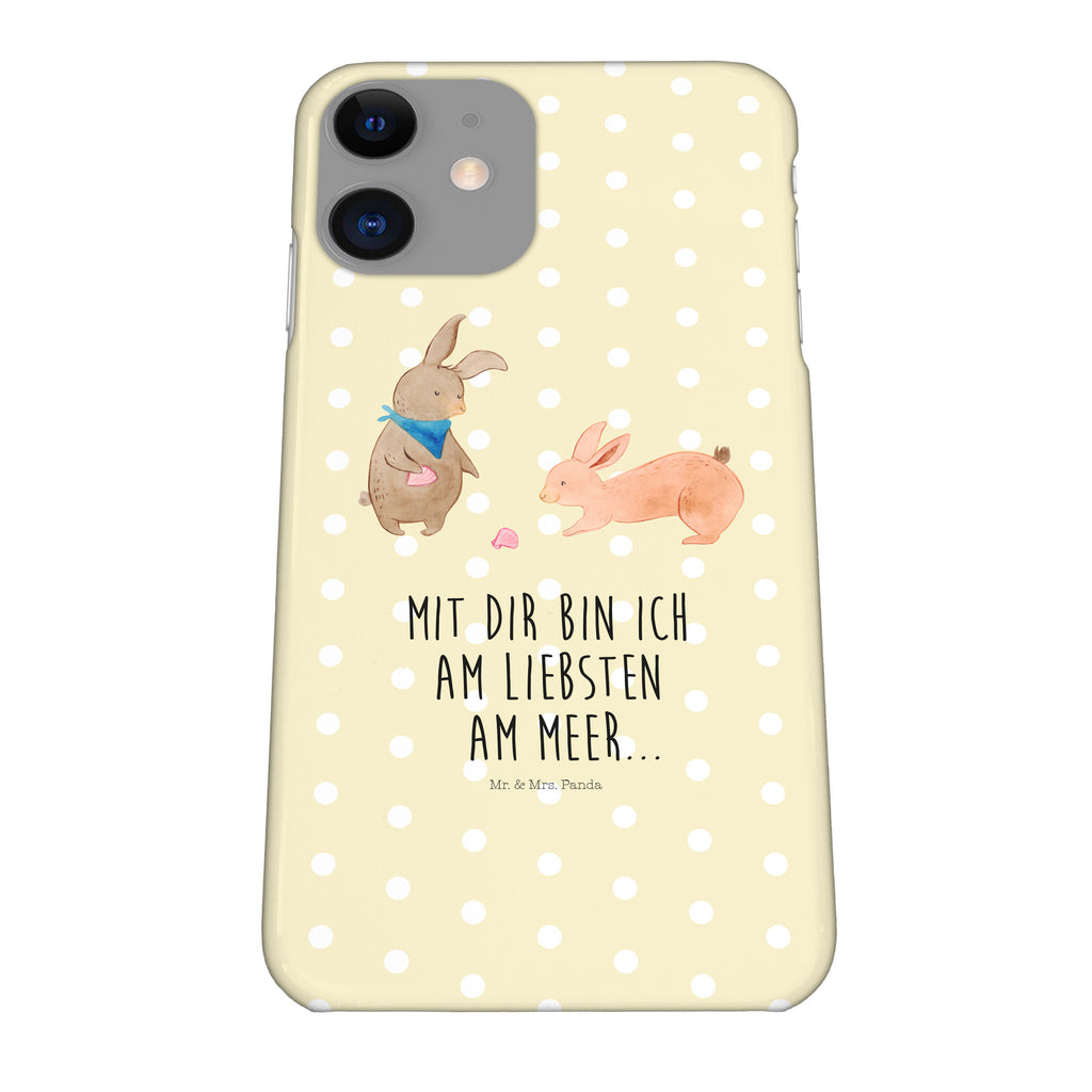 Handyhülle Hasen Muschel Handyhülle, Handycover, Cover, Handy, Hülle, Iphone 10, Iphone X, Familie, Vatertag, Muttertag, Bruder, Schwester, Mama, Papa, Oma, Opa, Hasen, beste Freundin, Freundin, Freundinnen, best friends, BFF, Muscheln sammeln, Muscheln, Meer