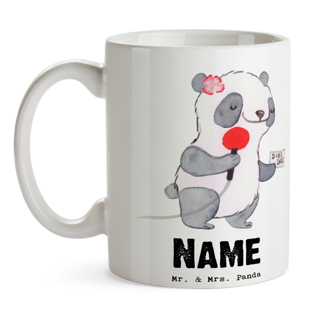 Personalisierte Tasse Pressesprecherin mit Herz Personalisierte Tasse, Namenstasse, Wunschname, Personalisiert, Tasse, Namen, Drucken, Tasse mit Namen, Beruf, Ausbildung, Jubiläum, Abschied, Rente, Kollege, Kollegin, Geschenk, Schenken, Arbeitskollege, Mitarbeiter, Firma, Danke, Dankeschön