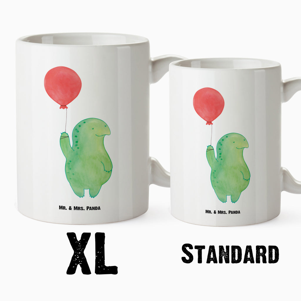 XL Tasse Schildkröte Luftballon XL Tasse, Große Tasse, Grosse Kaffeetasse, XL Becher, XL Teetasse, spülmaschinenfest, Jumbo Tasse, Groß, Schildkröte, Schildkröten, Mutausbruch, Motivation, Motivationsspruch