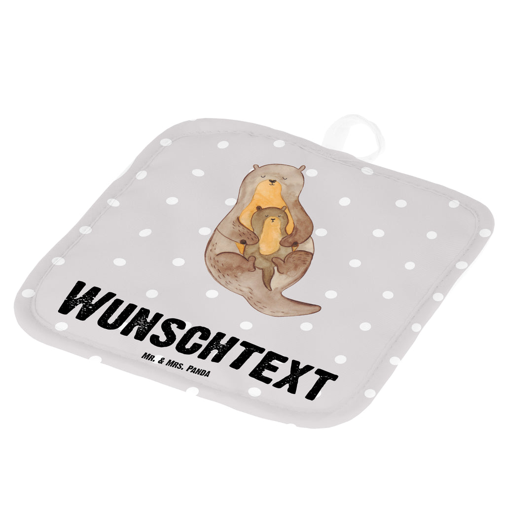 Personalisierte Topflappen Otter mit Kind Topflappen personalisiert, Personalisierte Topfuntersetzer, Personalisierter Ofenhandschuh, Topflappen Set personalisiert, Topflappen mit Namen, Namensaufdruck, Otter, Fischotter, Seeotter, Otter Seeotter See Otter