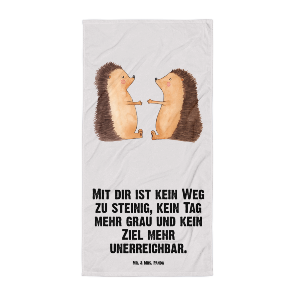 XL Badehandtuch Igel Liebe Handtuch, Badetuch, Duschtuch, Strandtuch, Saunatuch, Liebe, Partner, Freund, Freundin, Ehemann, Ehefrau, Heiraten, Verlobung, Heiratsantrag, Liebesgeschenk, Jahrestag, Hocheitstag, Verliebt, Verlobt, Verheiratet, Geschenk, Liebesbeweis, Hochzeitstag, Hochzeit, Igel